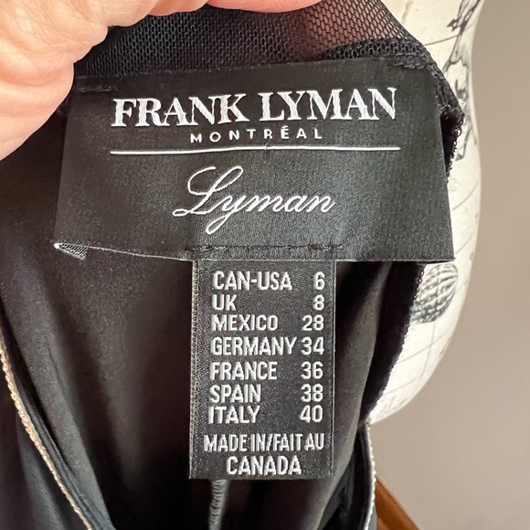 Frank Lyman Sleeveless Dress With Crystal Details - Picture 8 of 9